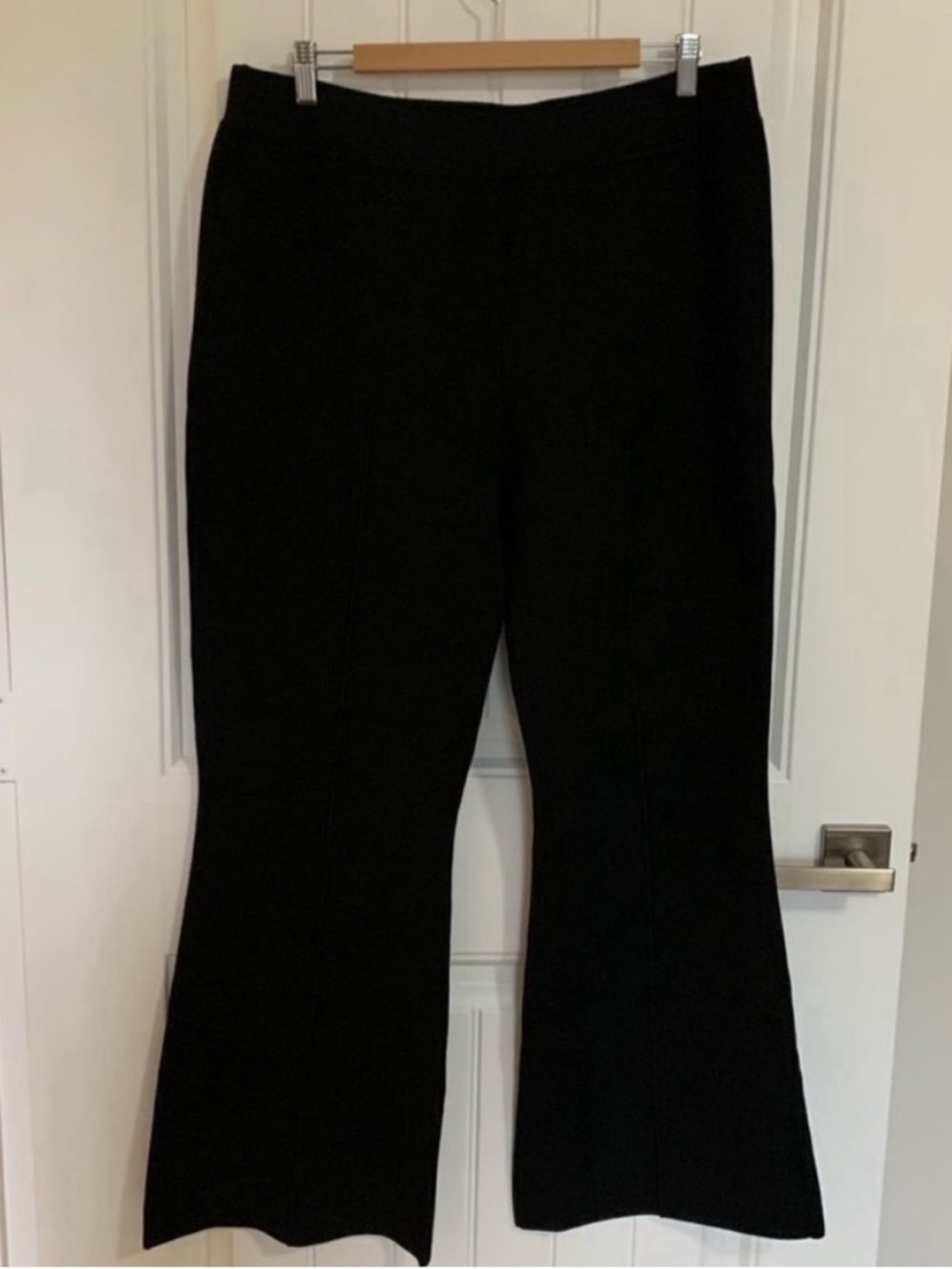 J Crew XXL Slim Wide Leg Black - Picture 3 of 8